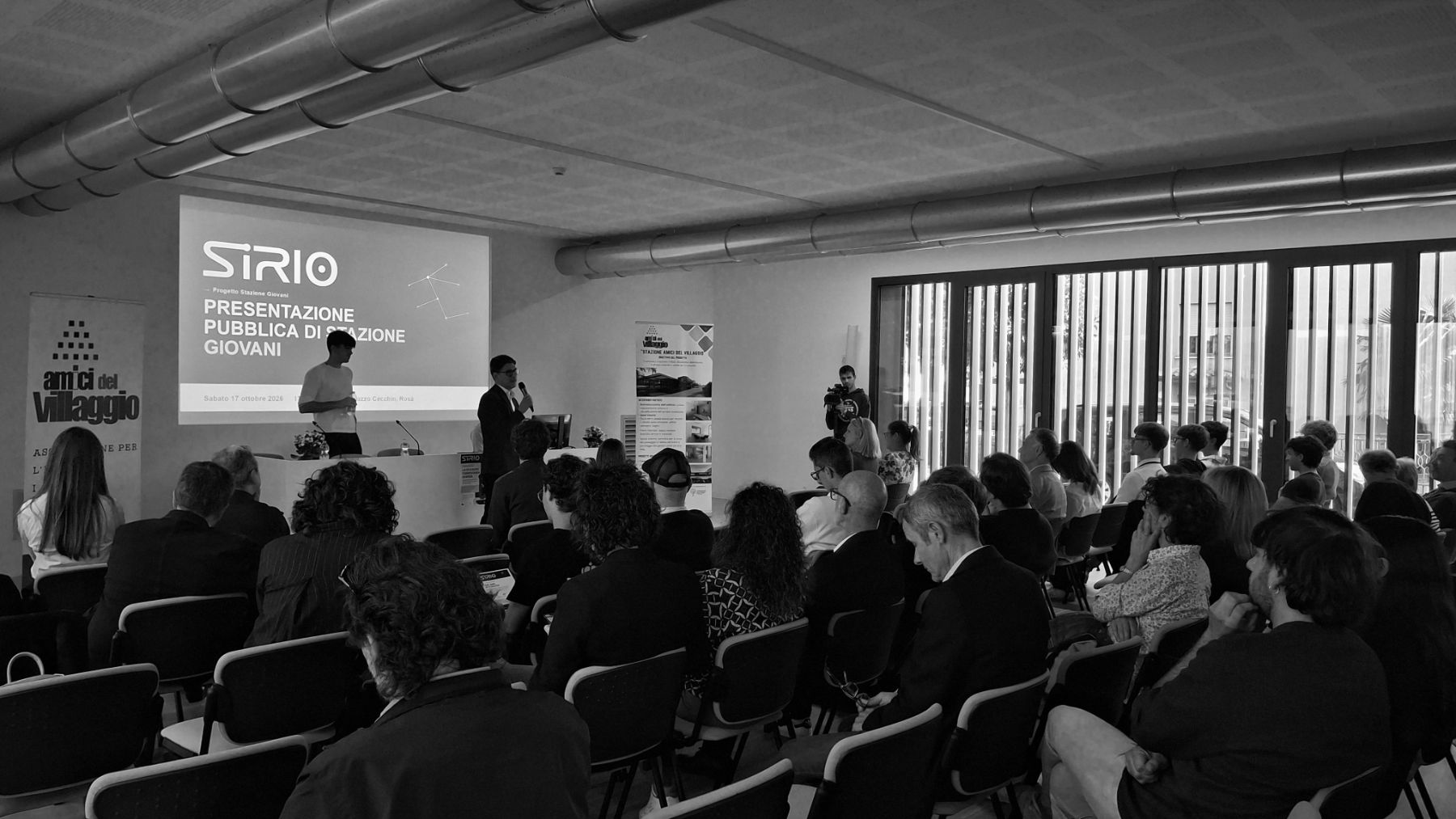 La presentazione pubblica di Sirio, 17 ottobre 2026